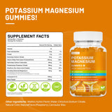 Vegavero Potassium Magnesium Gummies bottle on a kitchen counter