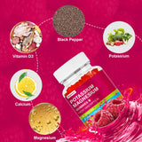 Vegavero Potassium Magnesium Gummies close-up of gummies