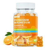 Vegavero Potassium Magnesium Gummies front view with packaging