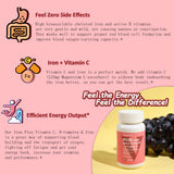 VEGEPOWER Iron Bisglycinate Supplement packaging