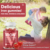 VEGEPOWER Iron Gummies Strawberry flavour packaging