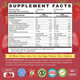 VEGEPOWER Iron Gummies Strawberry flavour side view