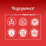 VEGEPOWER Vegan Methyl B12 D3 Gummies serving suggestion