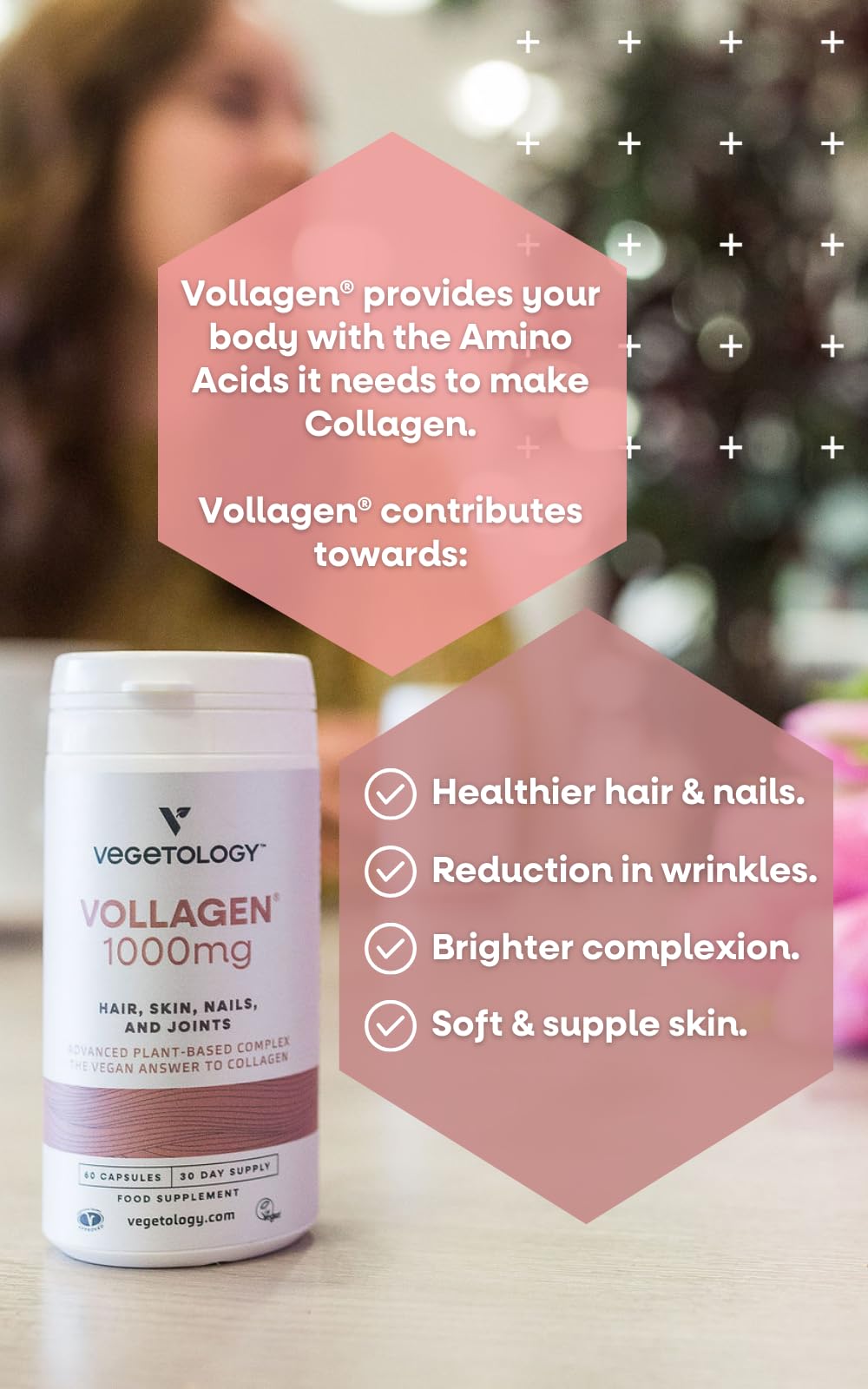 VEGETOLOGY Vollagen Vegan Collagen Alternative ingredients list