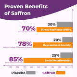 VEGETUSMAX Saffron Gummies bottle with dosage information