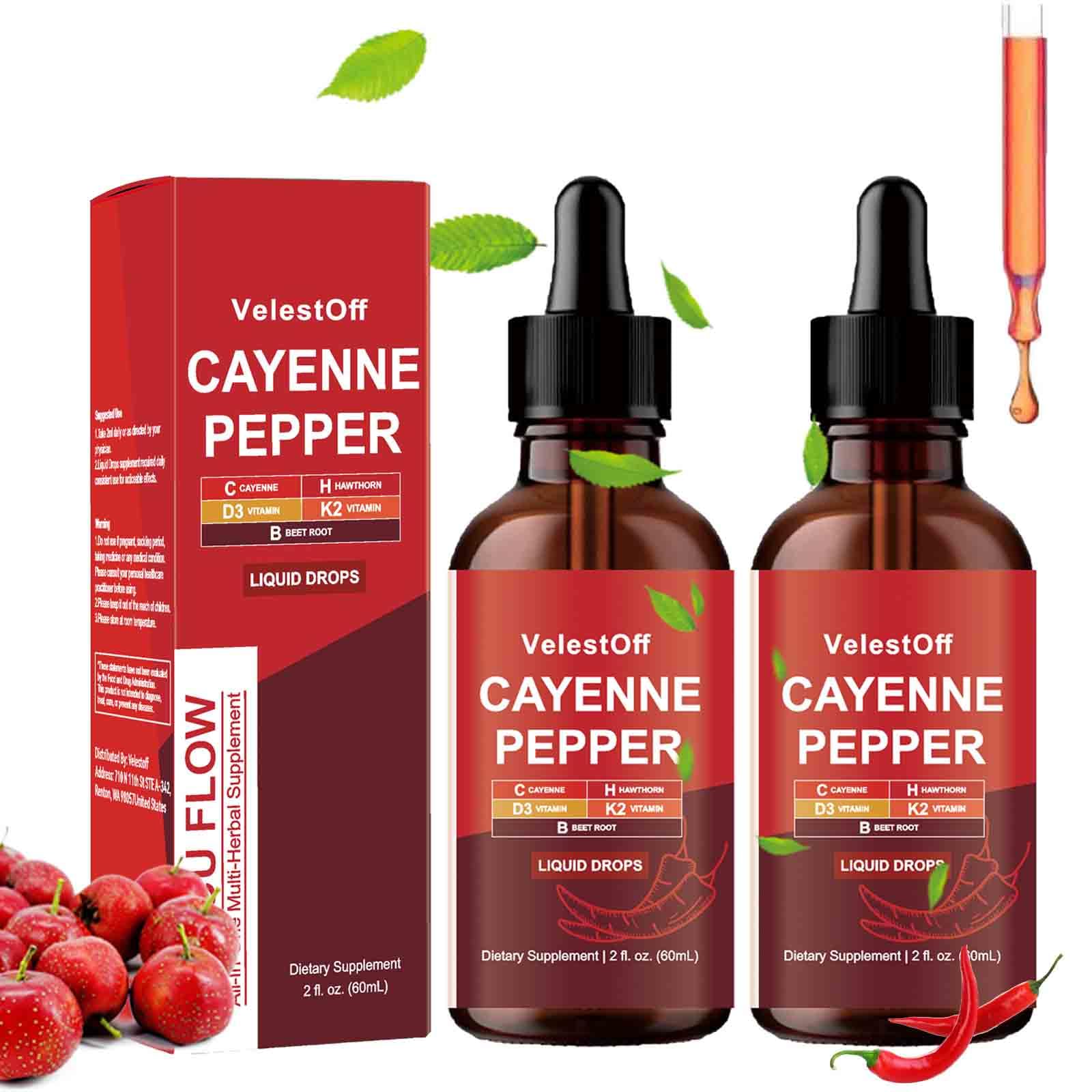 Velestoff Herbal Supplement Drops 60ml front view