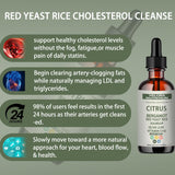 velora Red Yeast Rice supplement dosage measurement with liquid