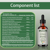 velora Red Yeast Rice supplement liquid in a measuring spoon