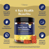 Veloraa Fiber Gummies with Maca Root Powder close-up