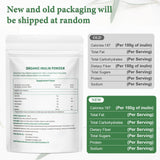 VELOTO Inulin Powder 998g side view showing nutrition label