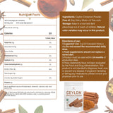 VELOTO Organic Ceylon Cinnamon Powder 907g packaging