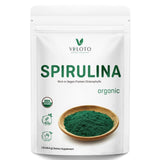 VELOTO Spirulina Powder 454g front view packaging