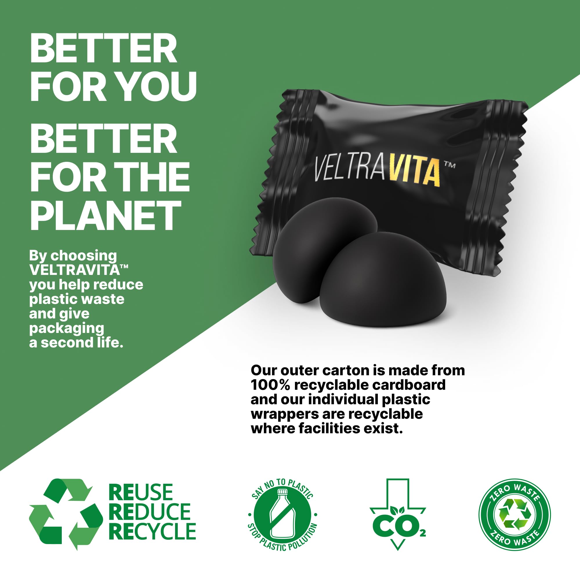 VeltraVita Alpha Shilajit Men's Supplement product details