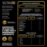 VeltraVita Alpha Shilajit Men's Supplement side view
