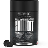 VeltraVita Himalayan Shilajit Gummies front view packaging