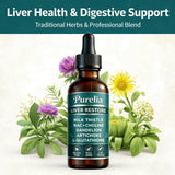 velura Liver Restore Drops with herbal ingredients