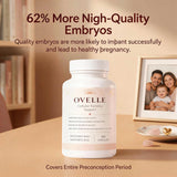 velura Ovelle Fertility Supply vegetarian capsules in hand