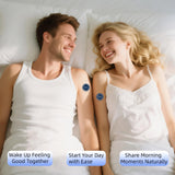 Velzara Sleep Patches showing easy removal process