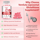 Vemluta Liposomal Glutathione Gummies in hand
