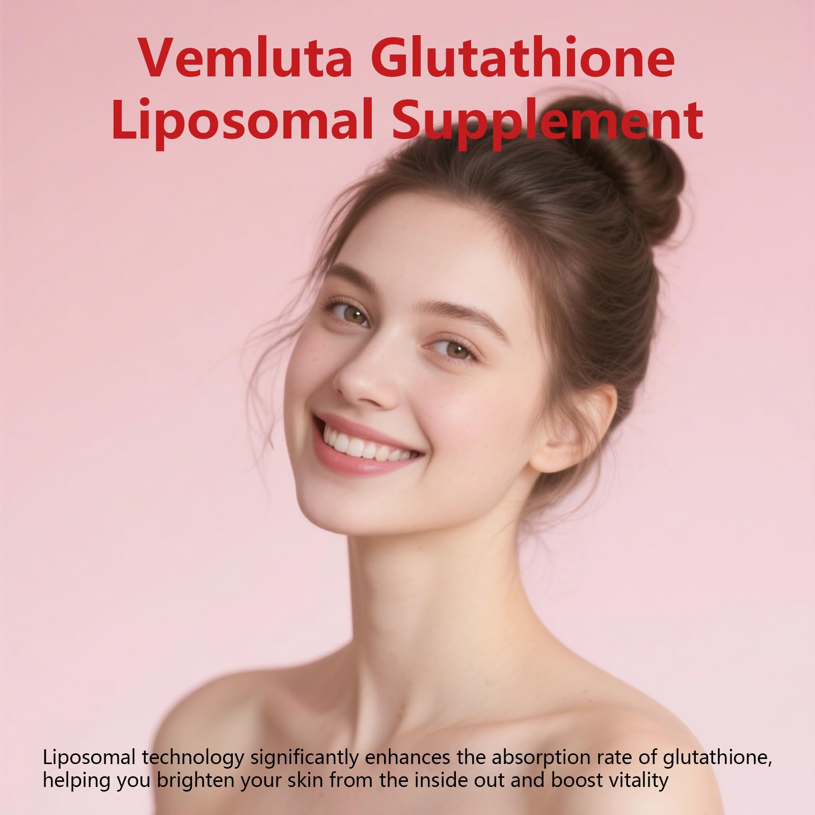Vemluta Liposomal Glutathione Gummies on a kitchen counter