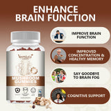 Vemluta Mushroom Gummies 5000MG nutritional information