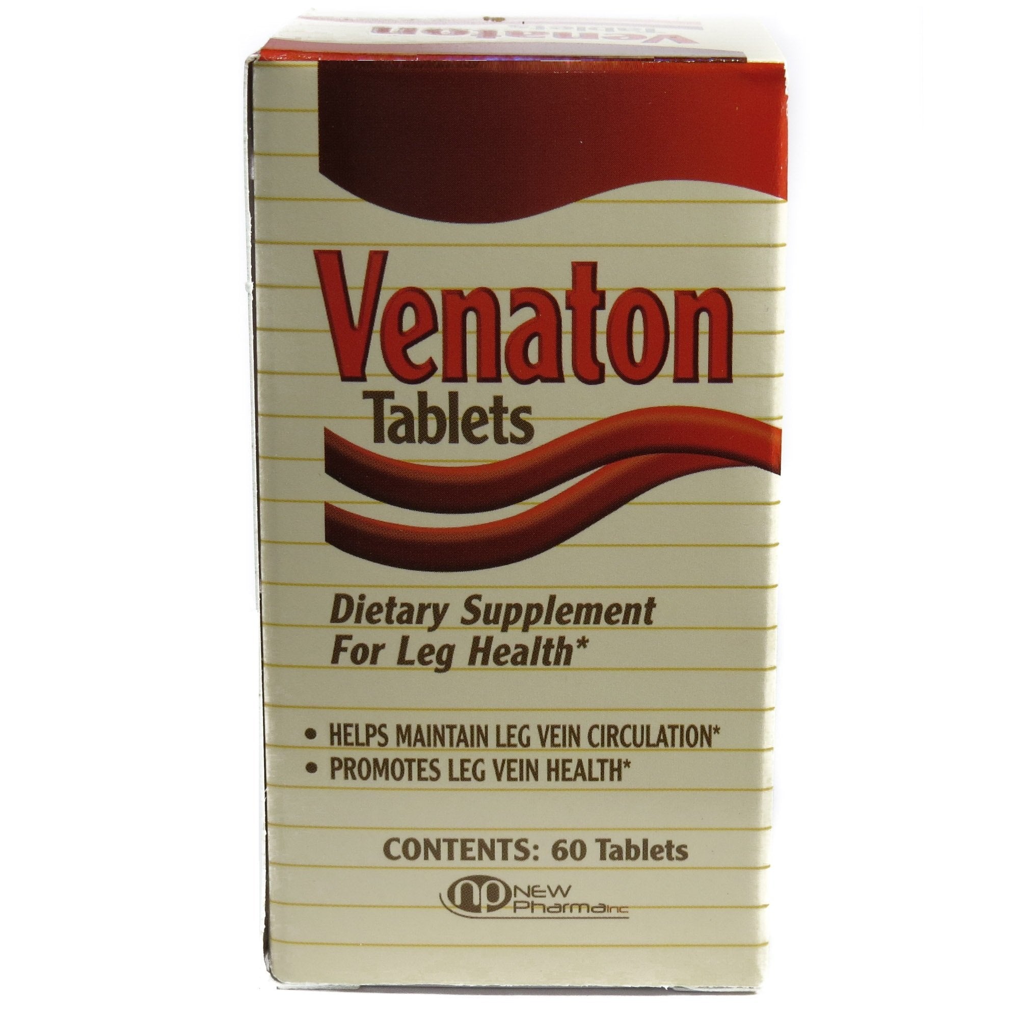 Venaton Leg Health Supplement 60 Tablets front view