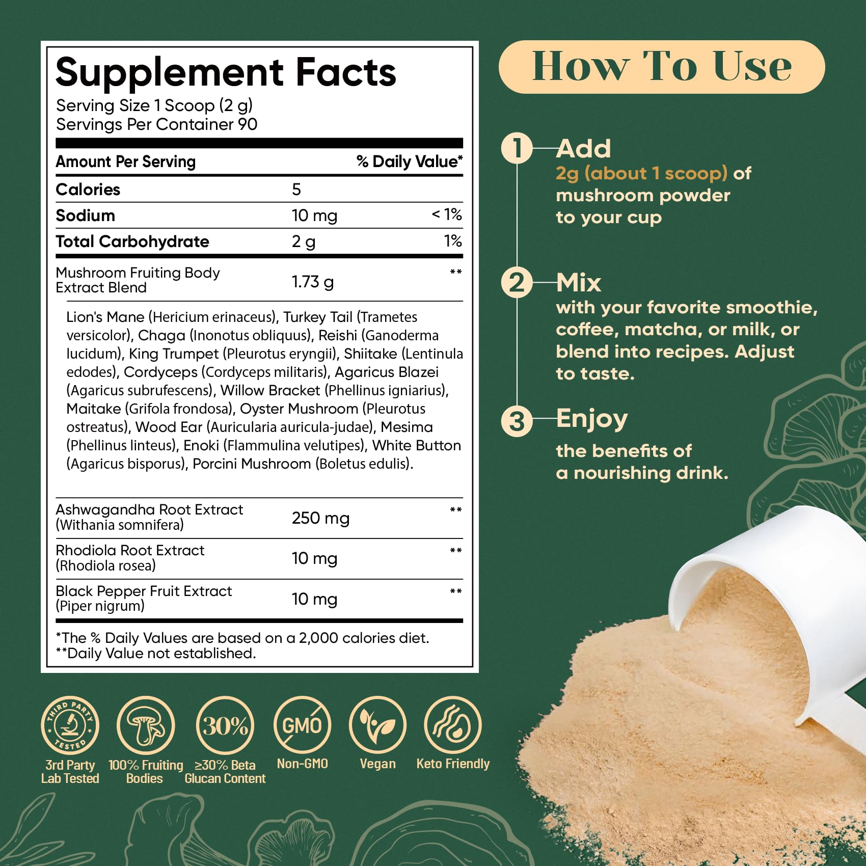 Venture Pal 16-Mushroom Powder lifestyle image
