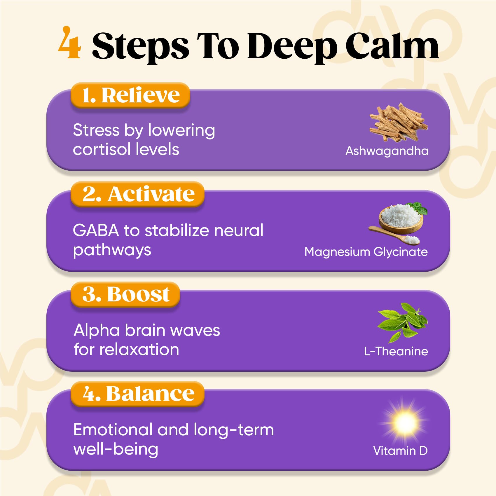 Venture Pal Magnesium Calming Drink Mix ingredients close-up