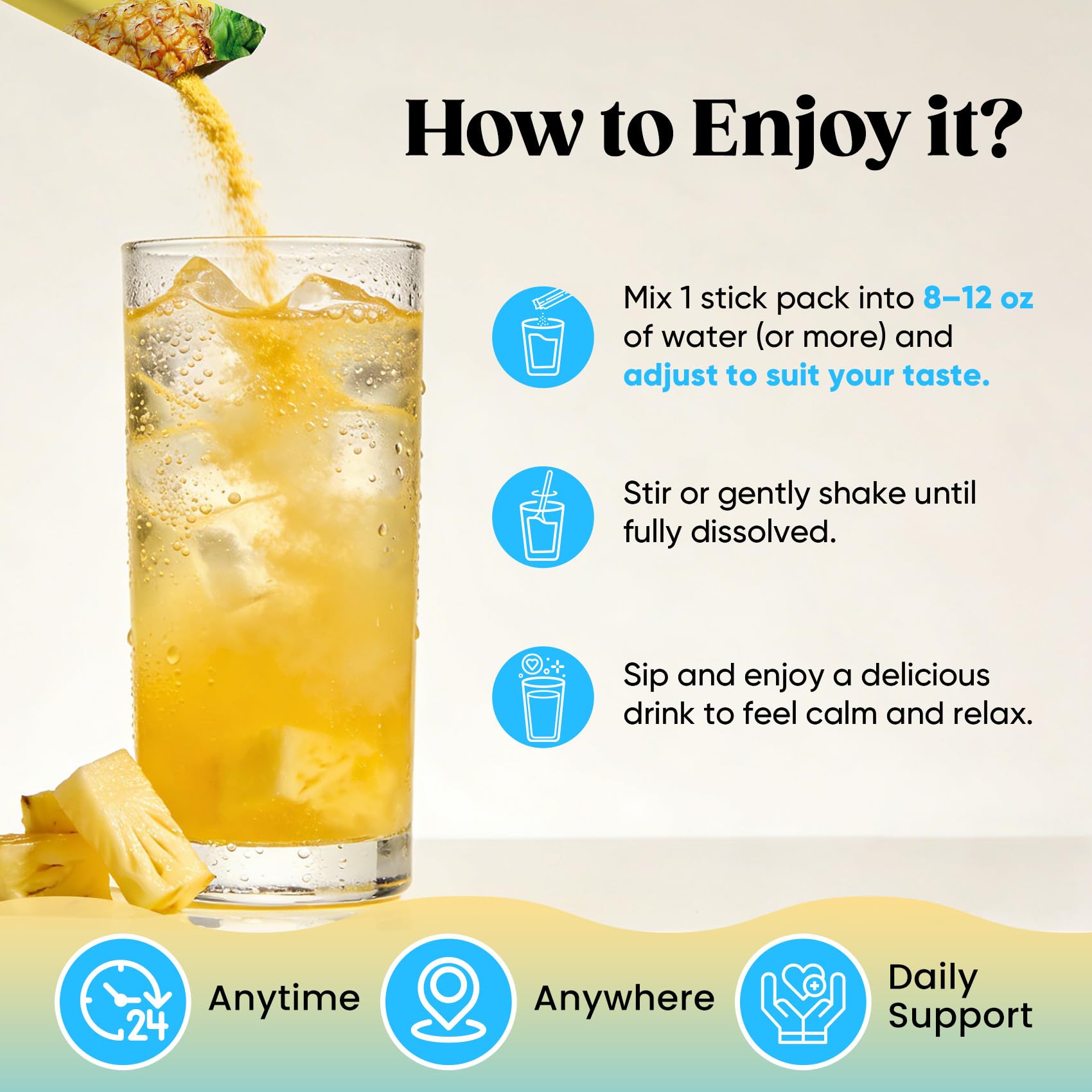 Venture Pal Magnesium Calming Drink Mix lifestyle scene