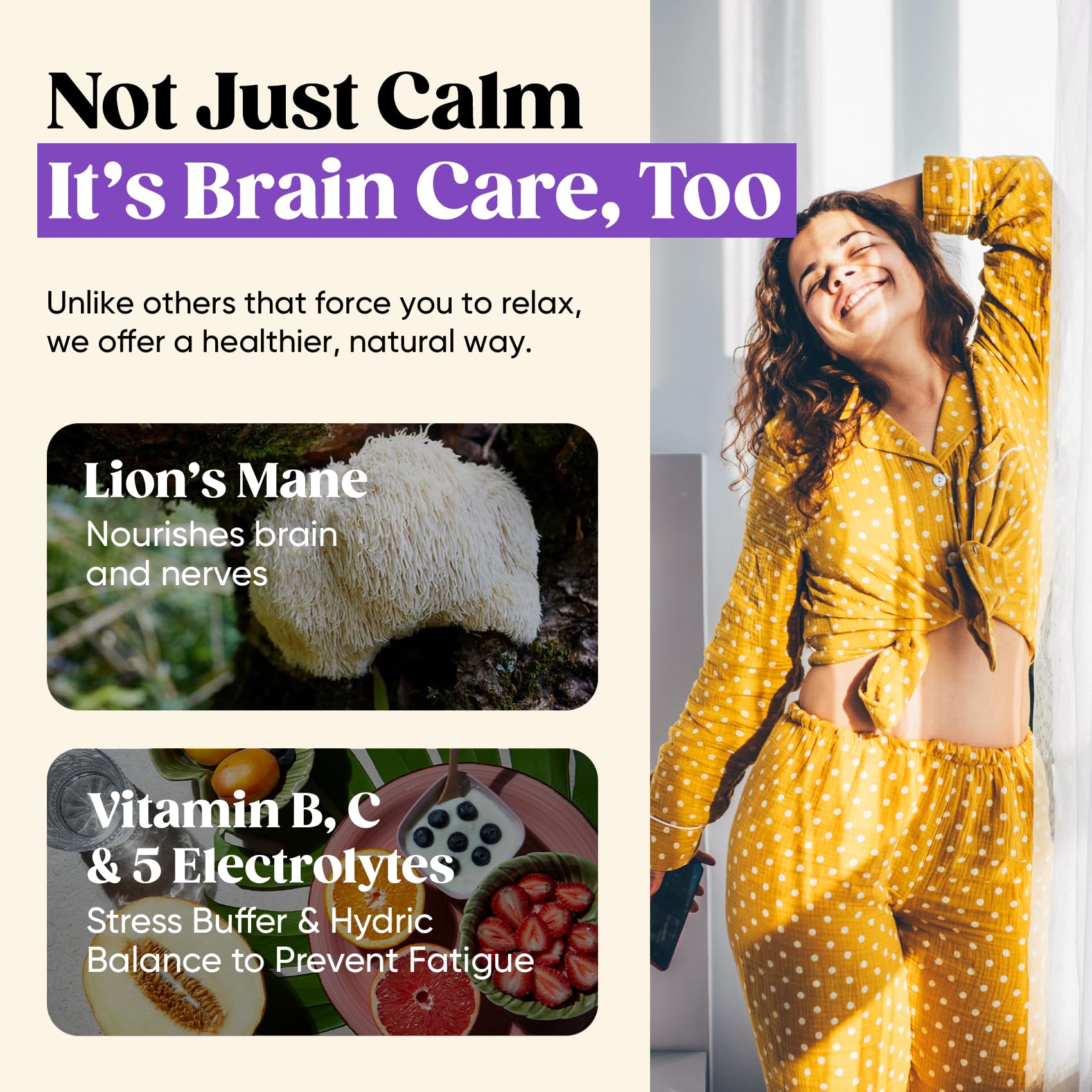 Venture Pal Magnesium Calming Drink Mix scoop with powder