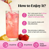 Venture Pal Magnesium Calming Drink Mix side view packaging