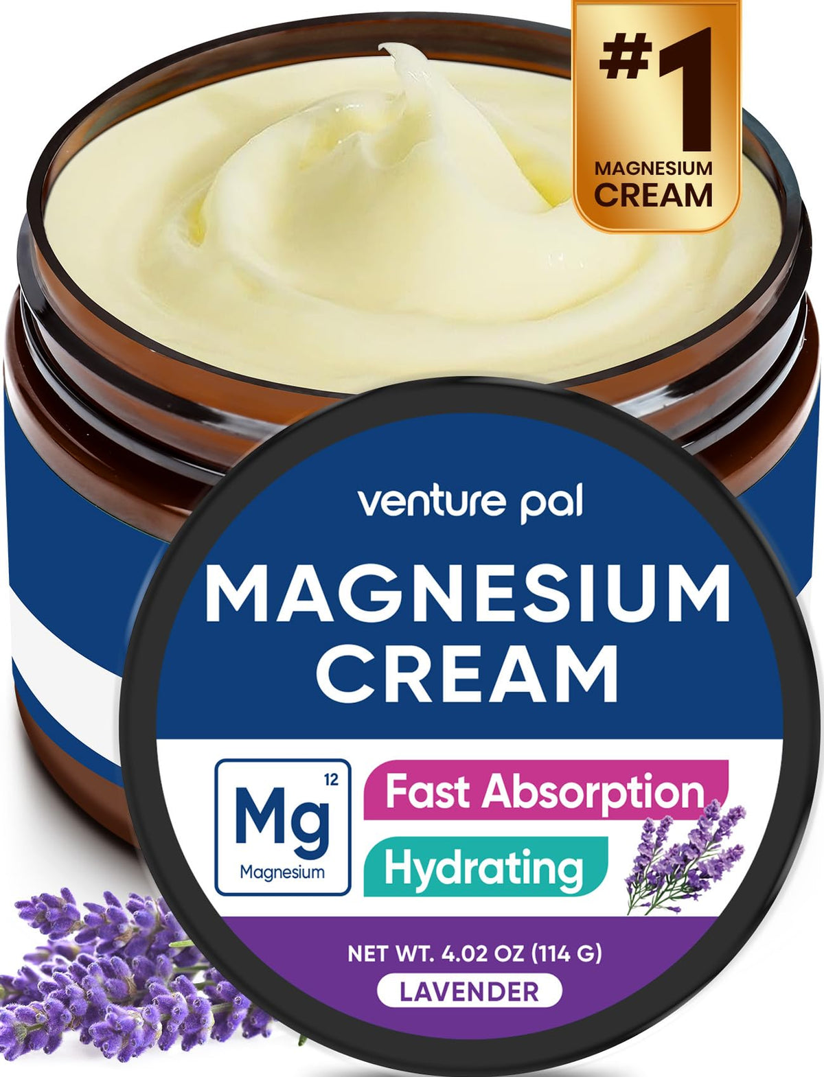 Venture Pal Magnesium Lotion 100g front view