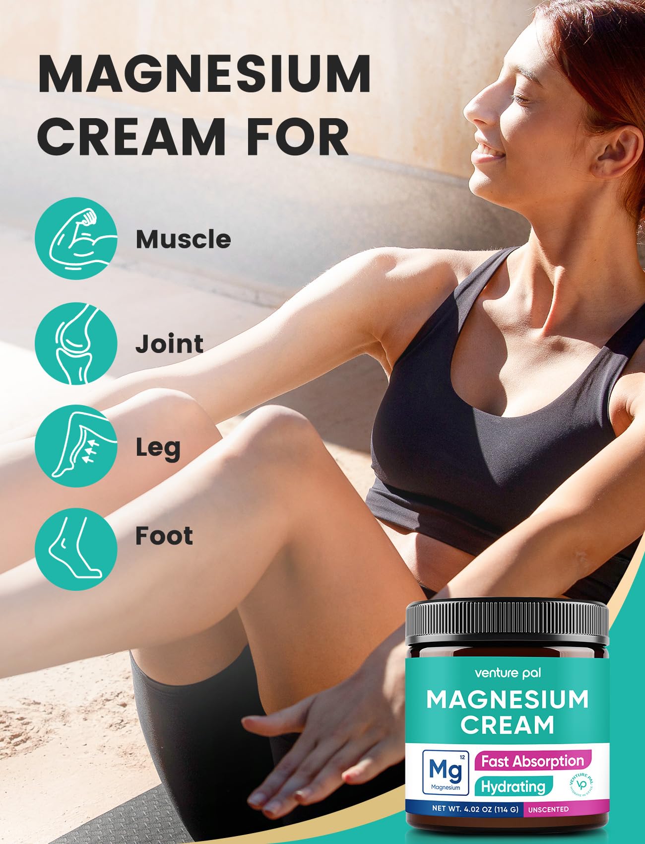 Venture Pal Magnesium Supplement 100g packaging