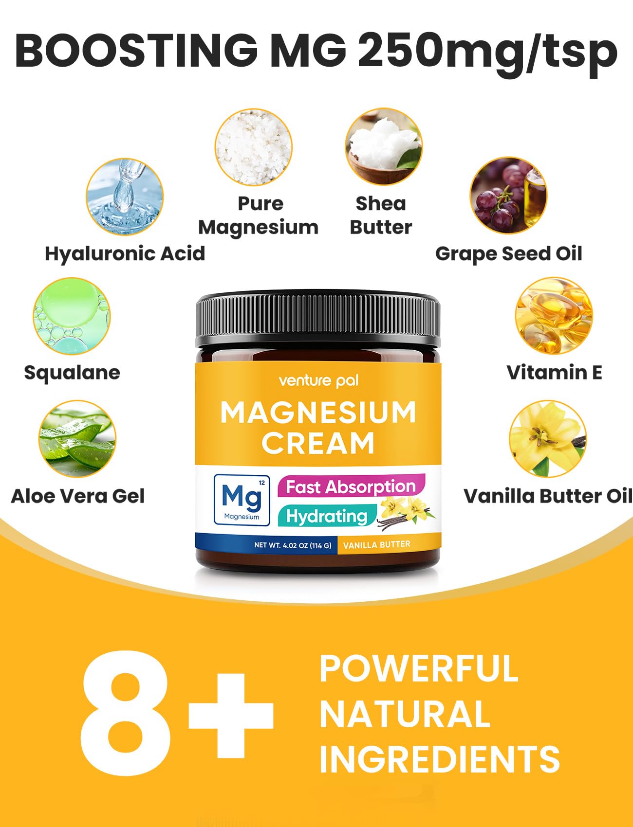 Venture Pal Magnesium Supplement 100g texture close-up