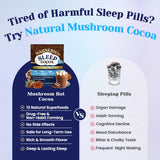 Venture Pal Mushroom Cocoa served with a side of coconut milk