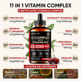 Venture Pal Vitamin B Complex Liquid Drops label close-up
