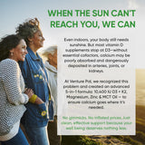 Venture Pal Vitamin D3 K2 Liquid Supplement ingredients list