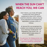Venture Pal Vitamin D3 K2 supplement packaging