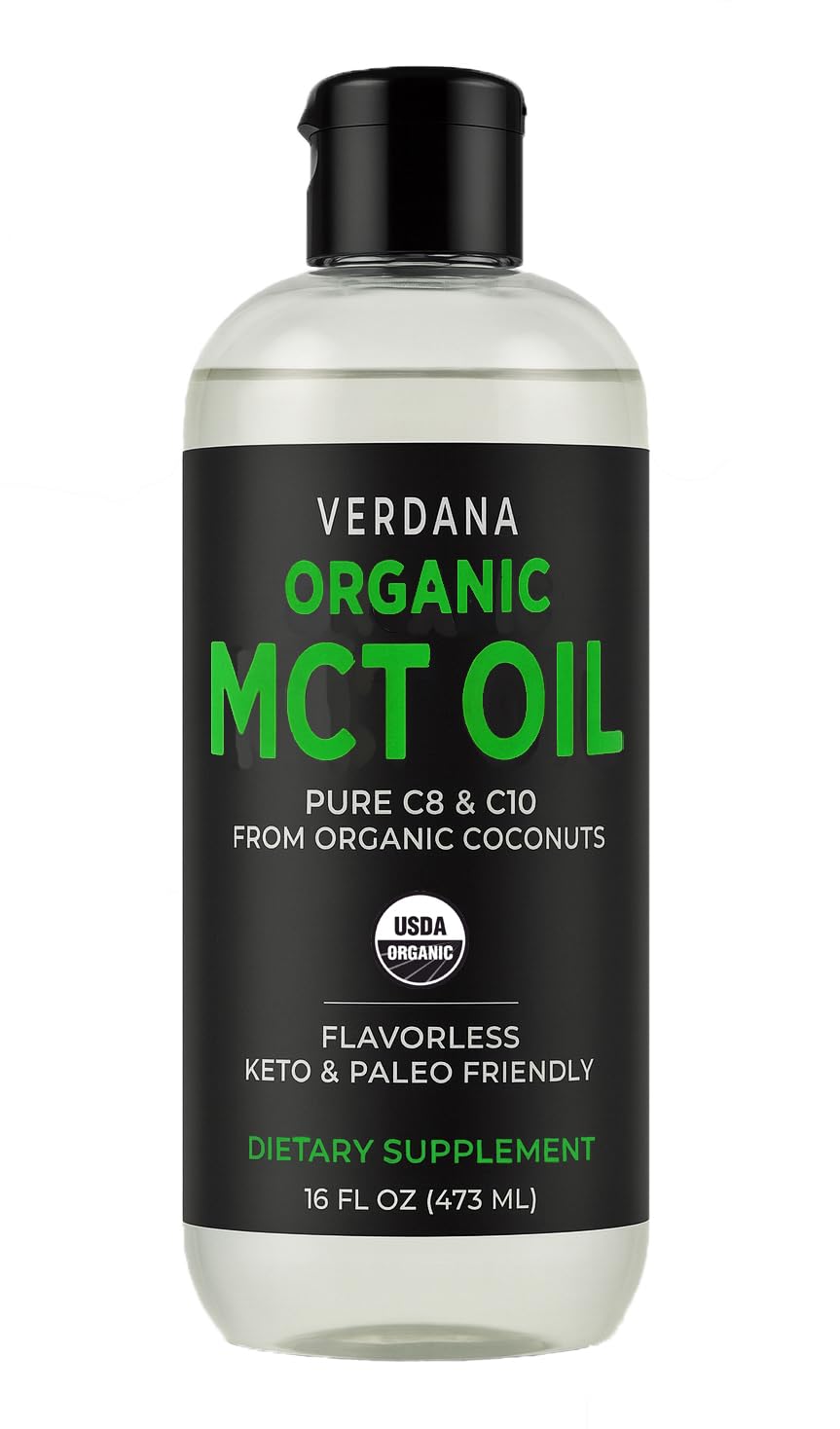 Verdana MCT Oil 490g front view with label