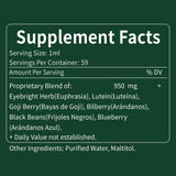 Verdeherb Eye Health Drops on a wooden table