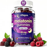 Verdigoris Melatonin Gummies 20mg front view packaging