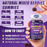Verdigoris Melatonin Gummies with a measuring spoon for serving size