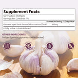 VerdiGusto Garlic Softgels in a lifestyle scene