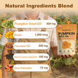 VerdiGusto Pumpkin Seed Oil Softgels 300 count packaging