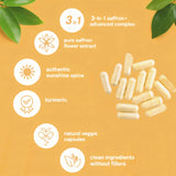 versafy Happy Saffron 90 Capsules with measuring spoon