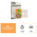 Veru Wellness Ashwagandha Patches showing individual patch layout