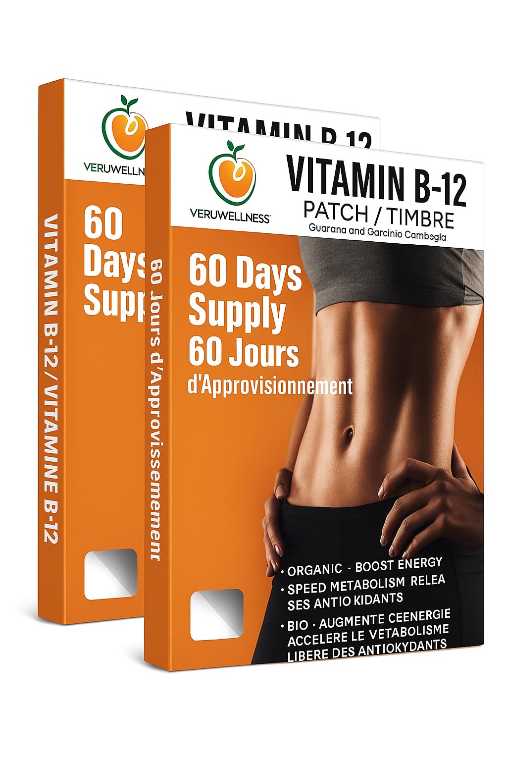 Veru Wellness B12 Supplement front view with packaging
