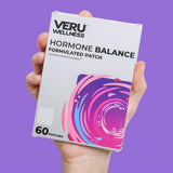 Veru Wellness B8 (Inositol) Patches back view showing instructions