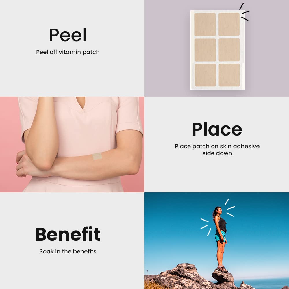 Veru Wellness B8 (Inositol) Patches with lifestyle background