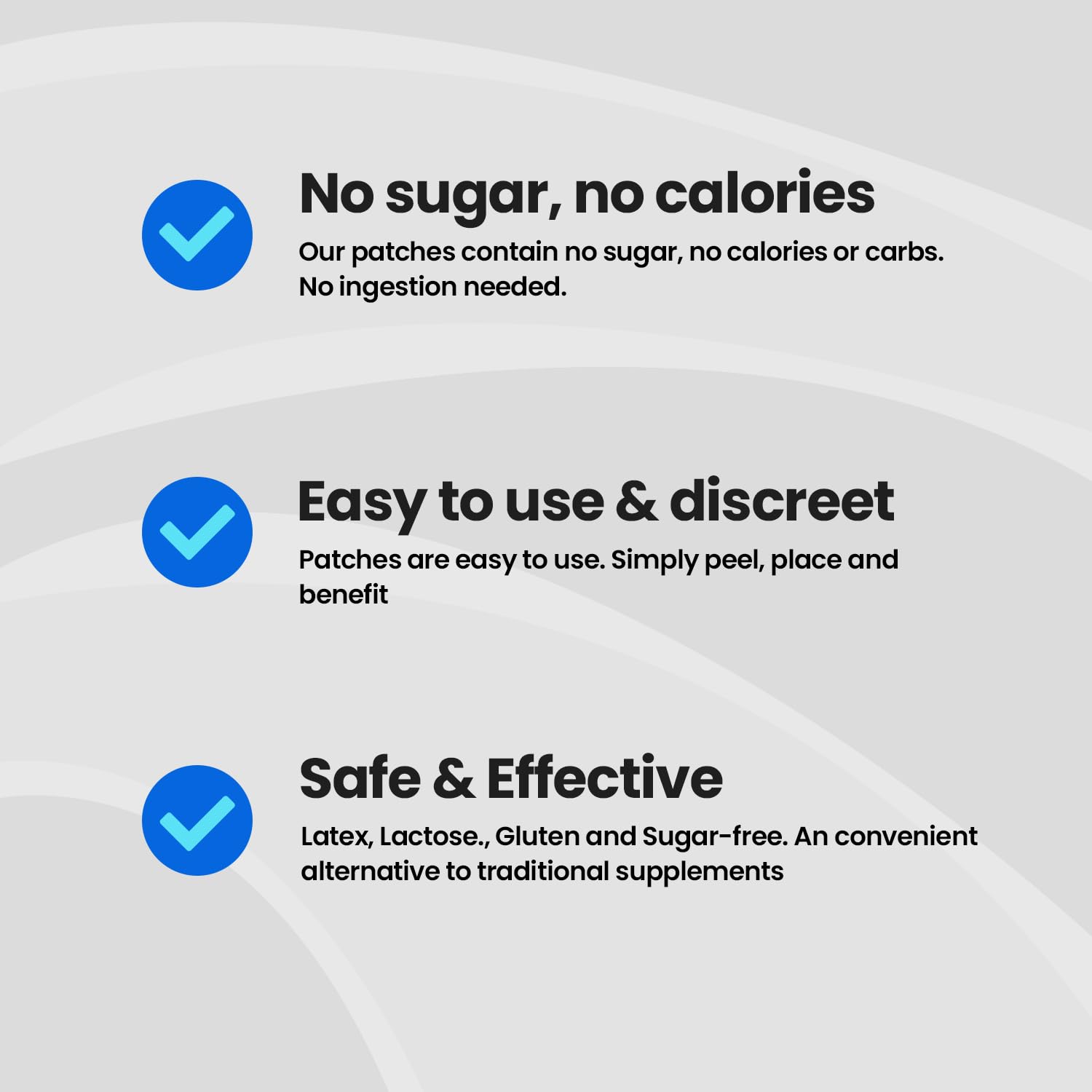 Veru Wellness Biotin Patch dimensions on packaging